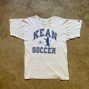 True Vintage Kean Soccer College Champion Tee